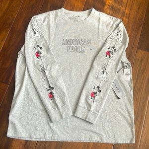 Disney+AE=Fun~2XL Mens SuperSoft Tshirt w/ Mickey & Friends NWT